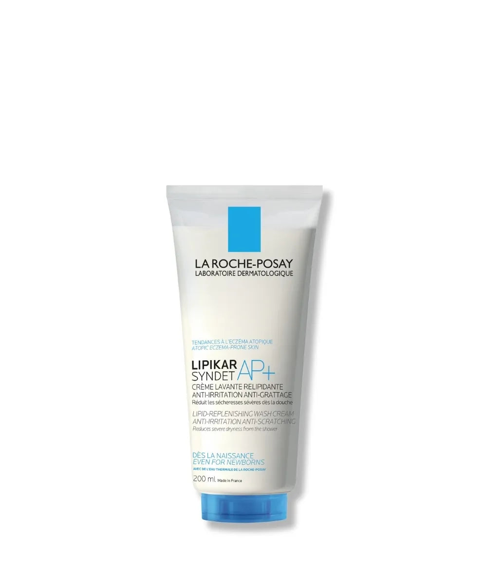 La Roche-Posay LIPIKAR Syndet AP+ VASKEGELÉCREME, 200ml